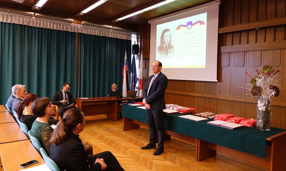 Podelitev Prešernovih nagrad na UL FGG 2018