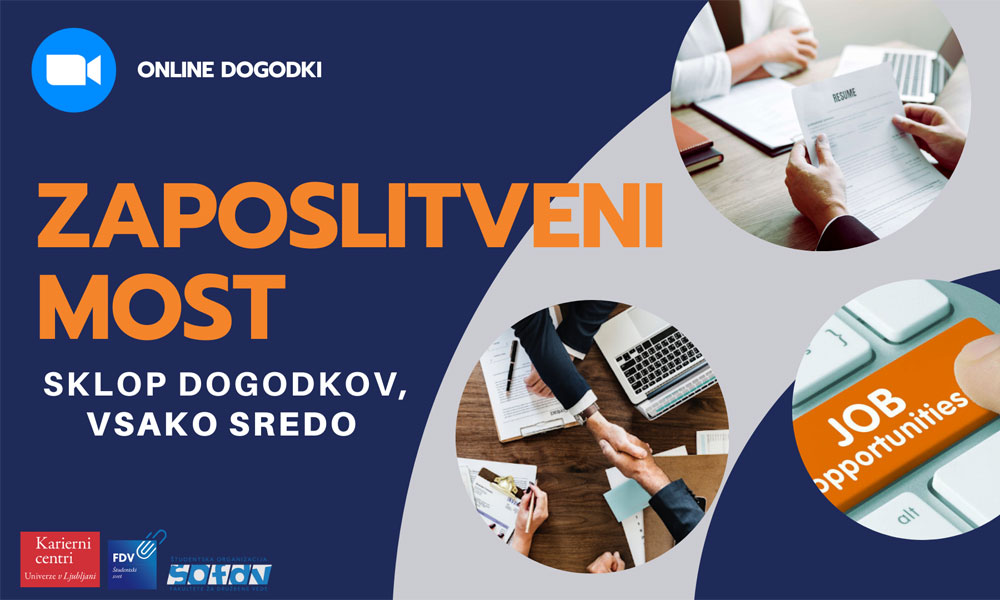 Zaposlitveni most – delavnice za študente: Smernice za pripravo udarnega motivacijskega pisma in življenjepisa.