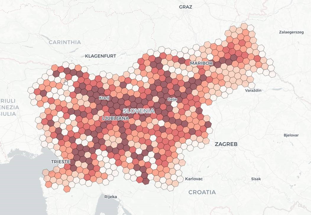 Prekoračitve hitrosti v Sloveniji – več informacij s klikom na sliko