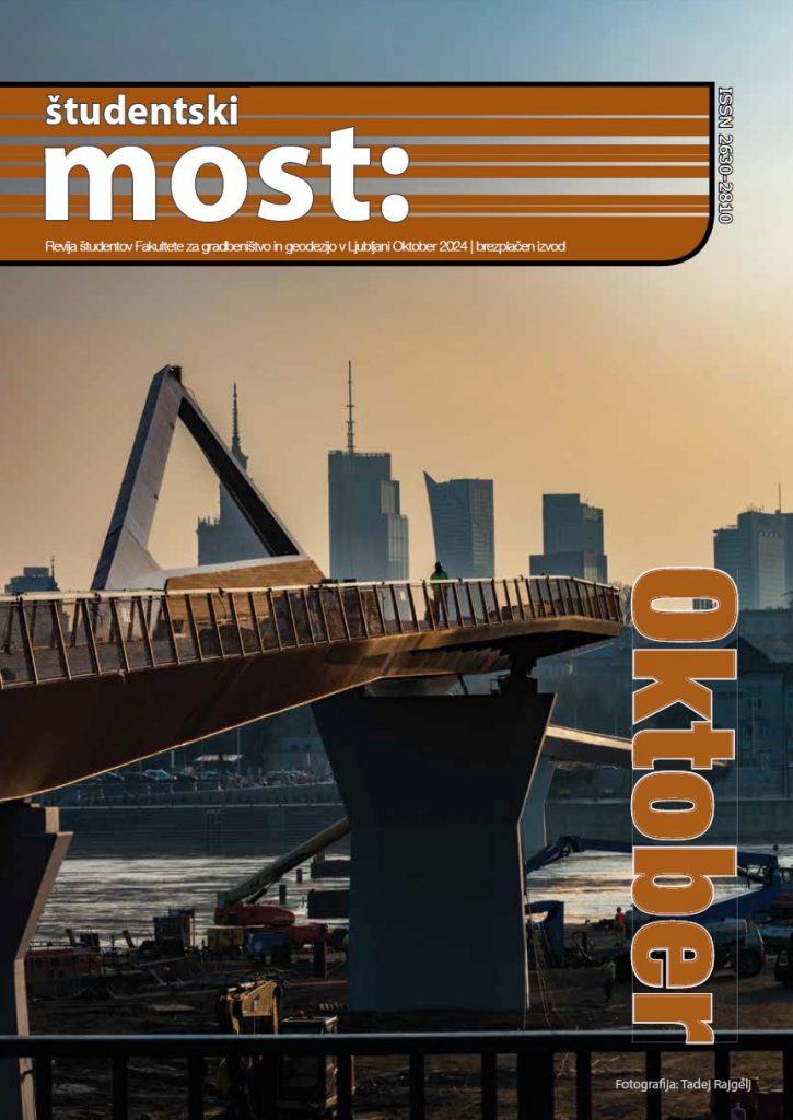 Naslovnica revije Študentski most 10/2024.