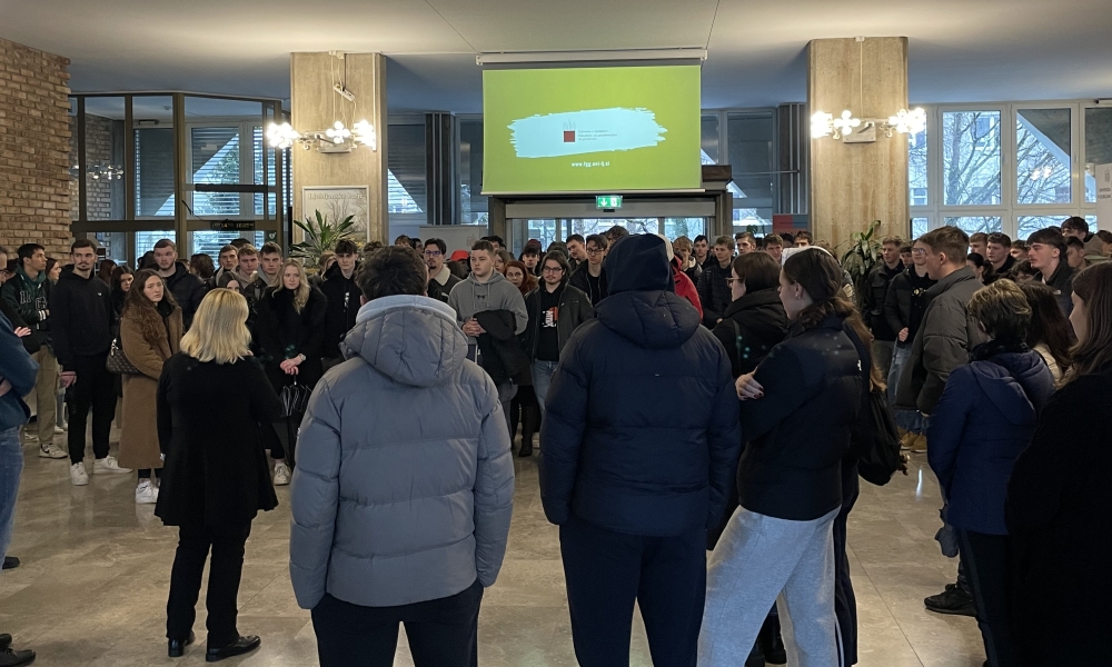 dobrodošlica in nagovor dekanje