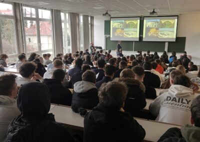 predstavitev na Oddelku za gradbeništvo