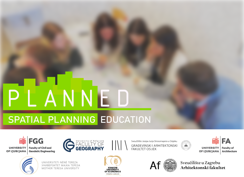 PlannED - logotip CEEPUS Spatial Planning Network